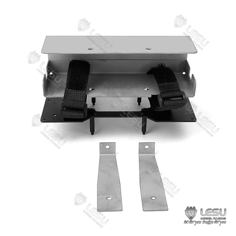 LESU 1/14 truck model toy truck second floor platform set Tamiya tractor FH16 DIY modification