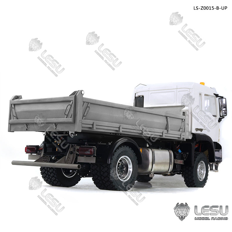 LESU 1/14 Tamiya Truck Model Toy Full Drive 4X4 High Torque Dump Toy