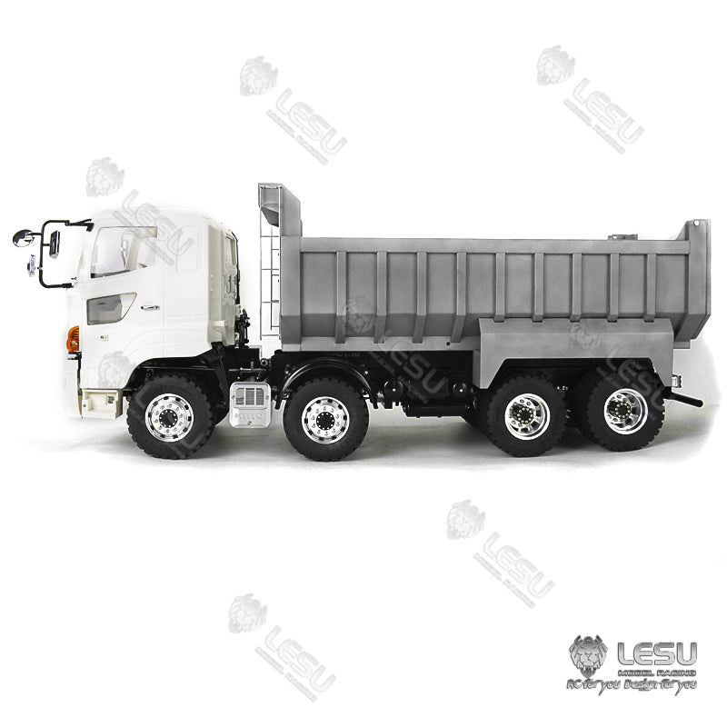 LESU1/14 Tamiya Truck Hino 8X8 Hydraulic Dump Truck LS-Z0012