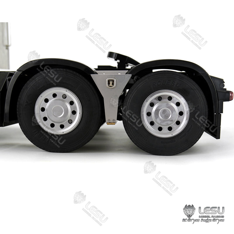 1/14 Truck Toy Aluminum Alloy Rear Wheel Hub W-2054 Tamiya Tractor Universal Modification Accessories LESU Model