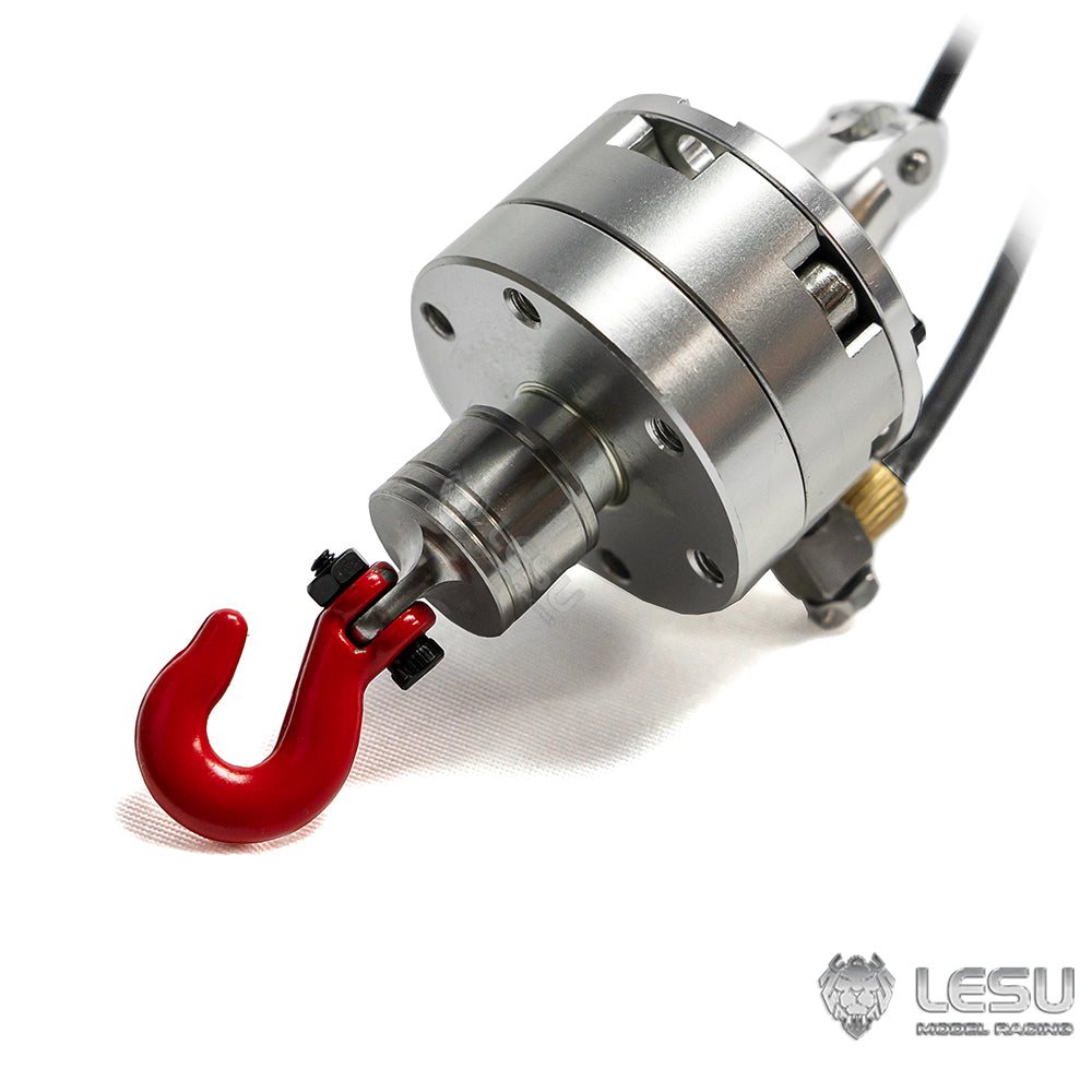 LESU 1/14 Truck Remote Control Model Toy Full Metal Truck Crane Upgrade Parts Hydraulic Rotary Accessories