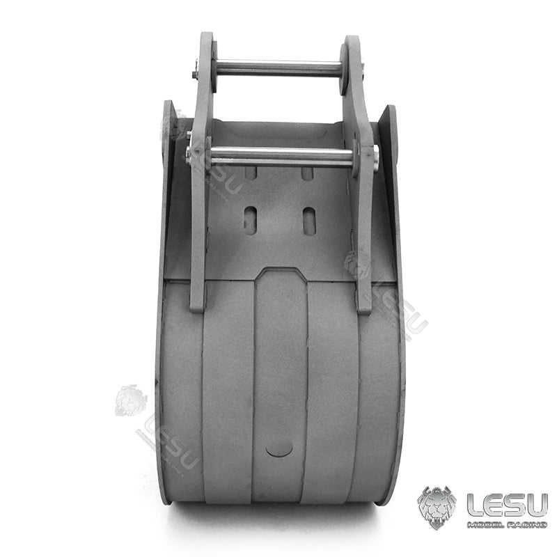 LESU 1/14 Engineering Hydraulic Excavator CAT 374F Modified Quick Release Narrow Bucket Attachment