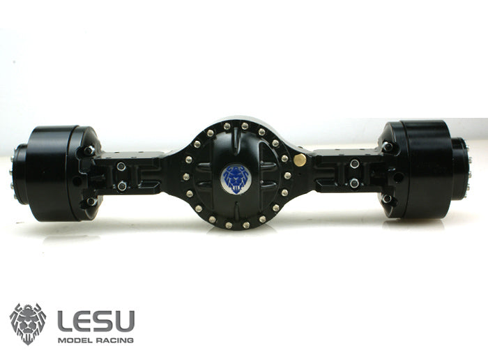 LESU 1/16 loader engineering vehicle RD-2001 lock differential axles wheel side planetary reduction axles modification model