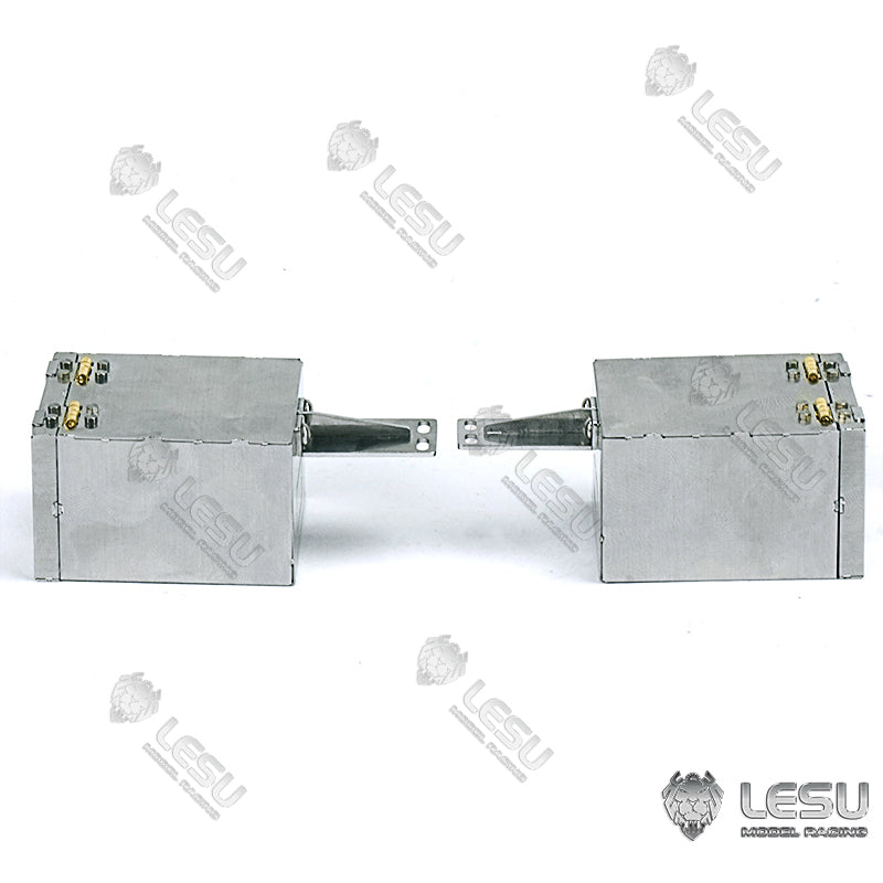 1/14 Truck Tool Box Simulation Accessories G-6255 Rayspeed Truck Metal Upgrade Parts LESU Model