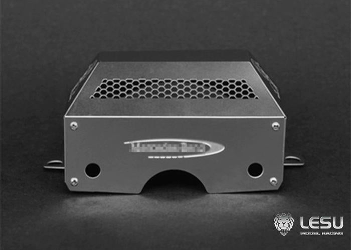 LESU 1/14 truck Tamiya tractor gearbox metal cover decoration modification accessories