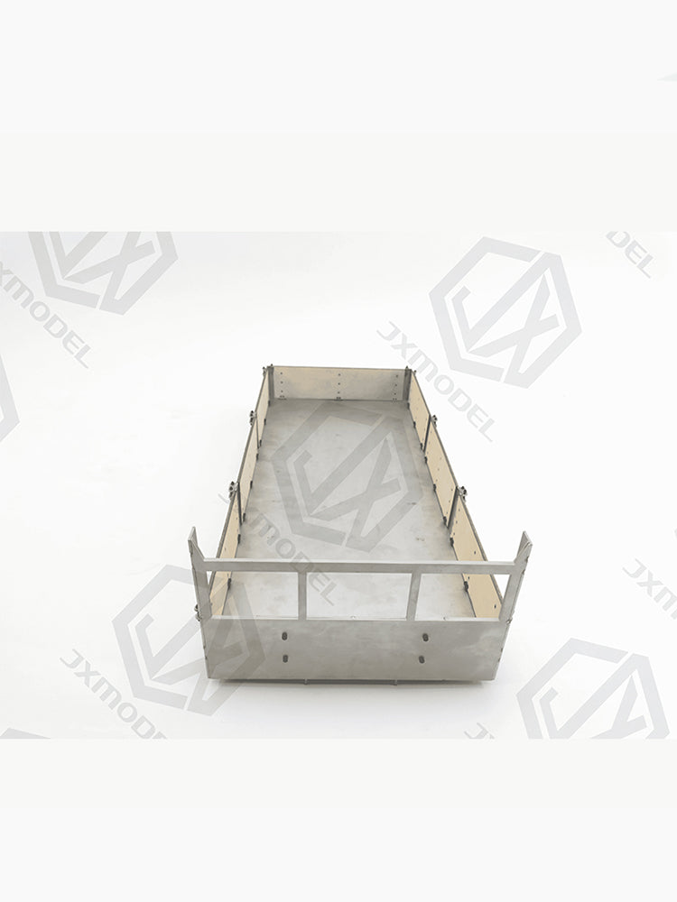 Hong Kong style wooden railing box JXmodel Tamiya 1/14 scale truck modification upgrade simulation carved wood board