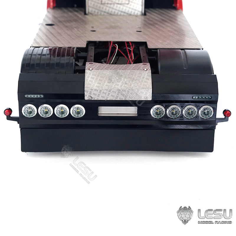 1/14 remote control model metal toy tractor heavy tail beam taillight set S-1276-A modified accessories LESU