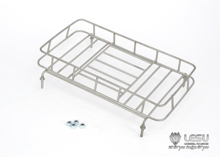 LESU 1/14 RC Truck Cab Metal Stainless Steel Canvas Frame G-6127 for Tamiya Mud Truck Model Toy Upgrade Modification DIY Parts