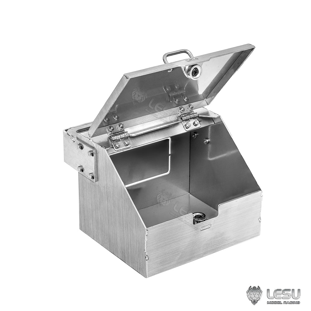 1/14 Truck Dump Truck Simulation Toolbox Openable G-6184-B Tractor Model LESU