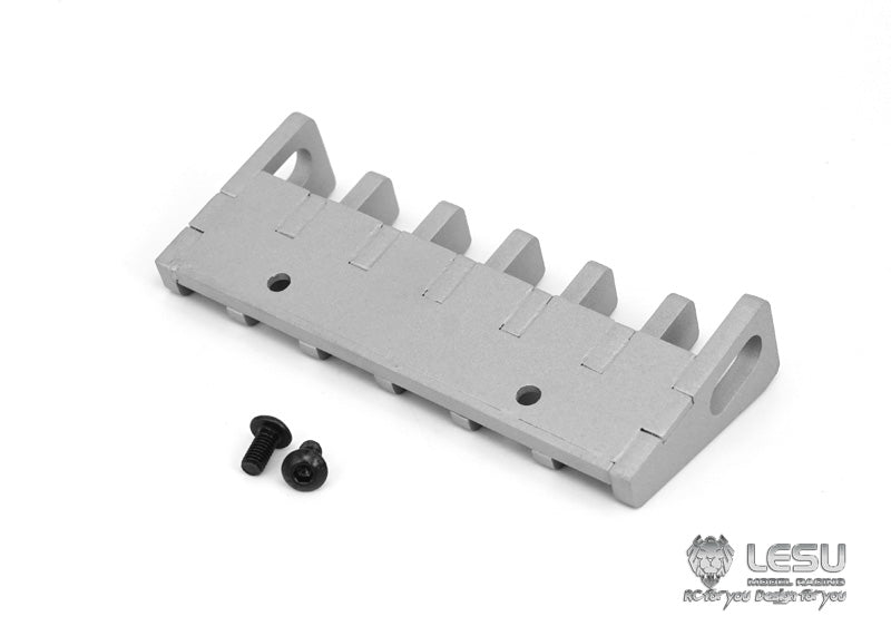 LESU 1/14 RC Truck TGS Shell Chin Servo Protector G-6190 Metal Upgrade Parts for Tamiya Dump Truck or DIY Car Model Parts