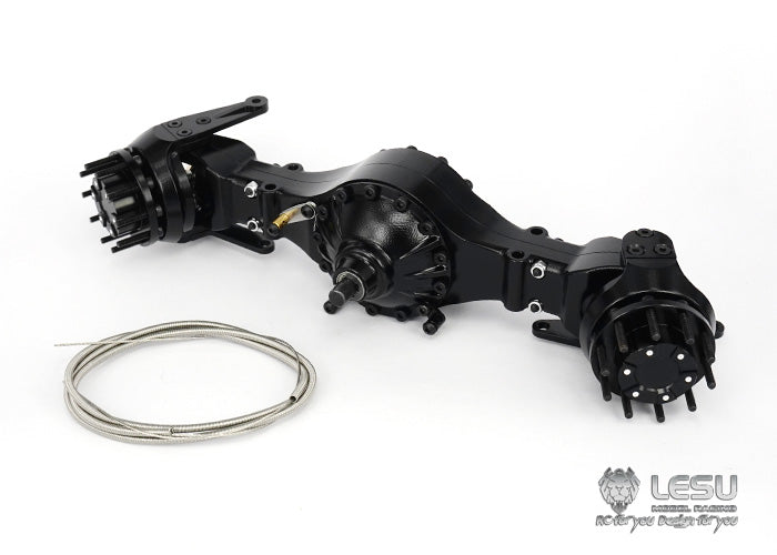 1/14 truck Tamiya tractor axle Q911 series differential lock mud axle model LESU