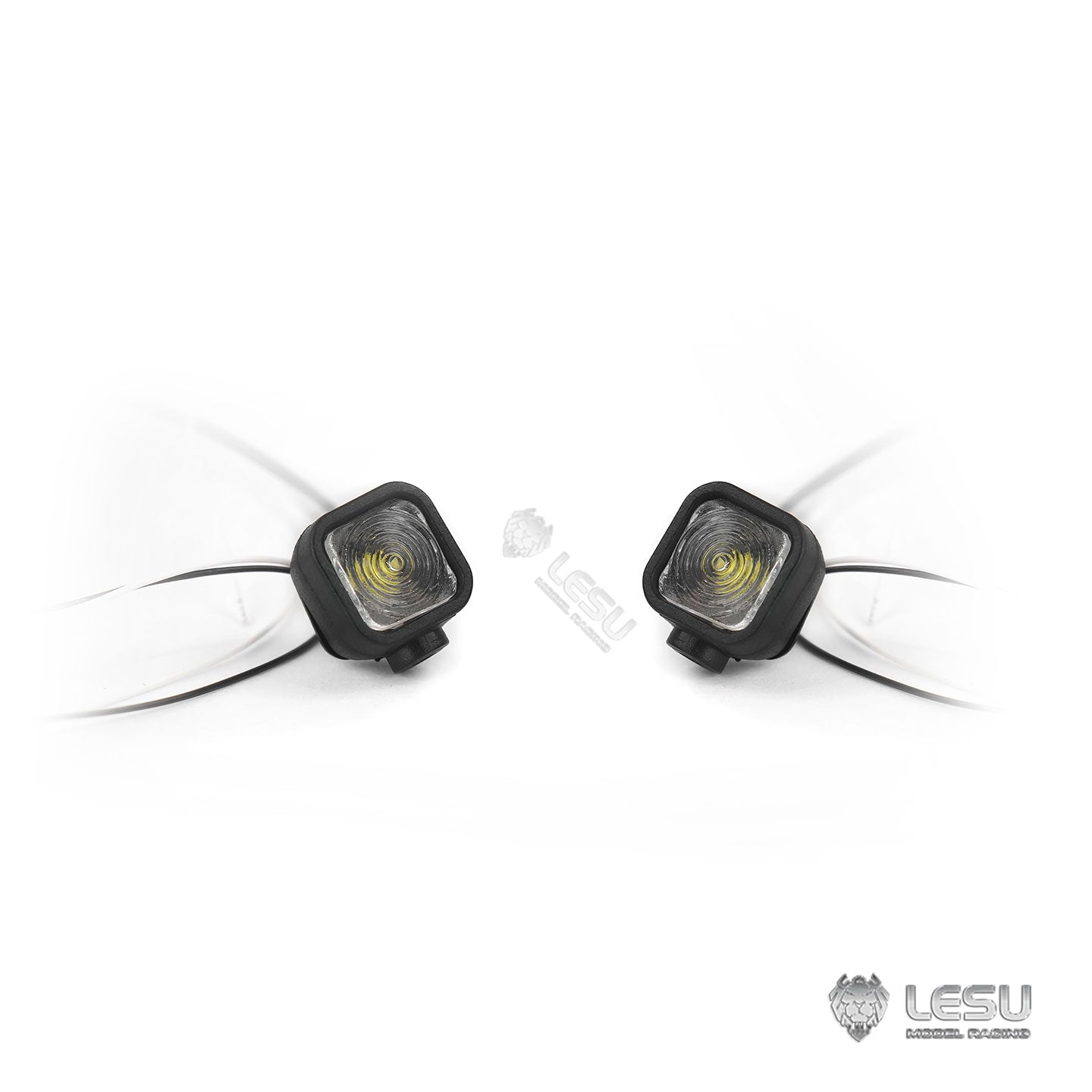 LESU 1/14 Engineering Truck Simulation Spotlight Headlight LED Light S-1323 DIY Modified Accessories Model