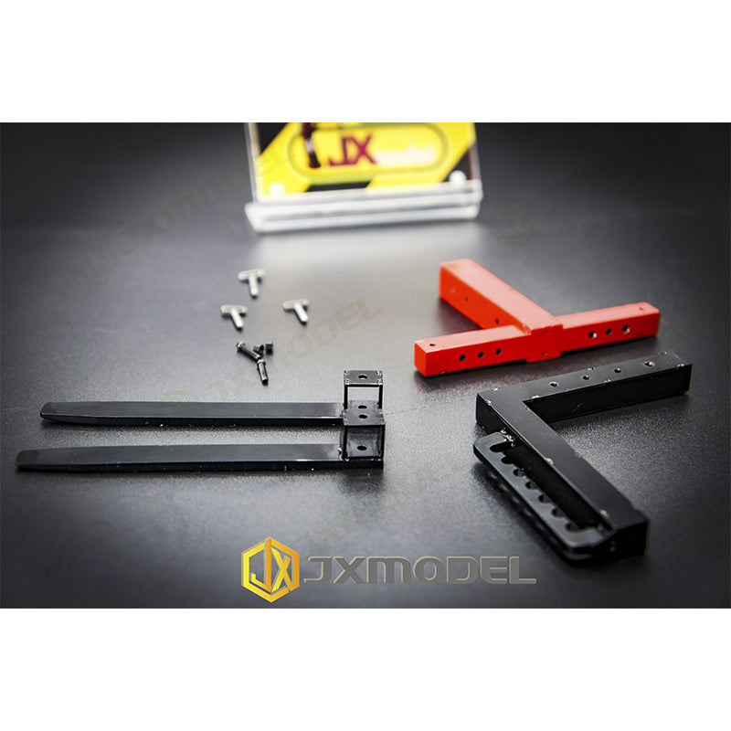 JXmodel 1/14 Tamiya F1650 Truck Crane Self-balancing Adjustable Forks