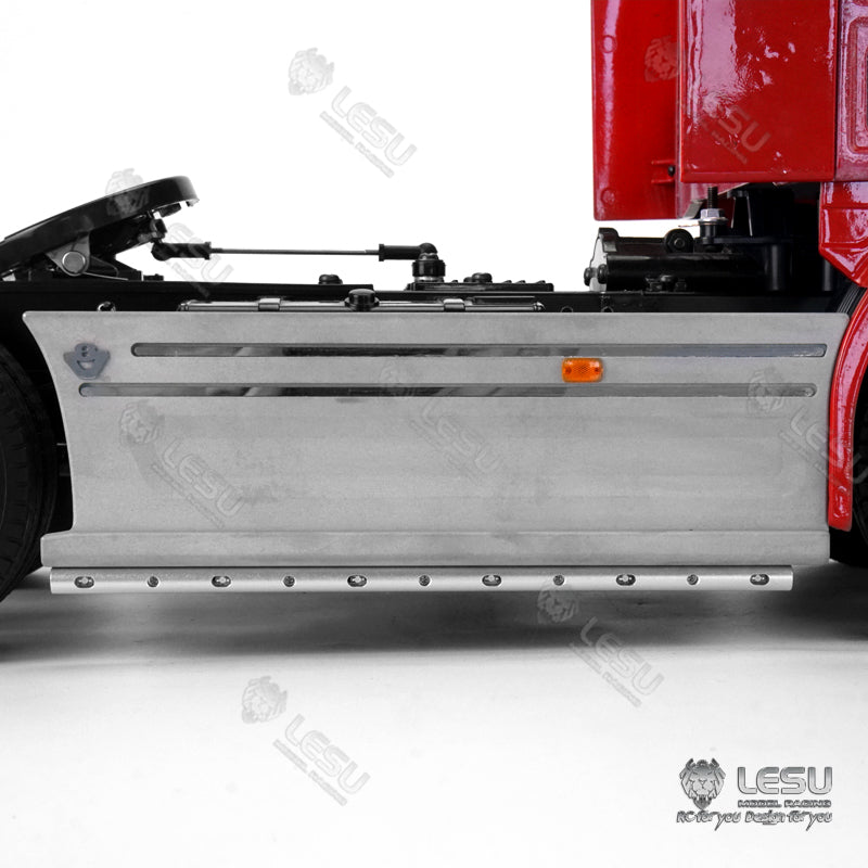 1/14 dual-axle tractor side skirt decorative lights width lights set G-6222 model toy R470 modification