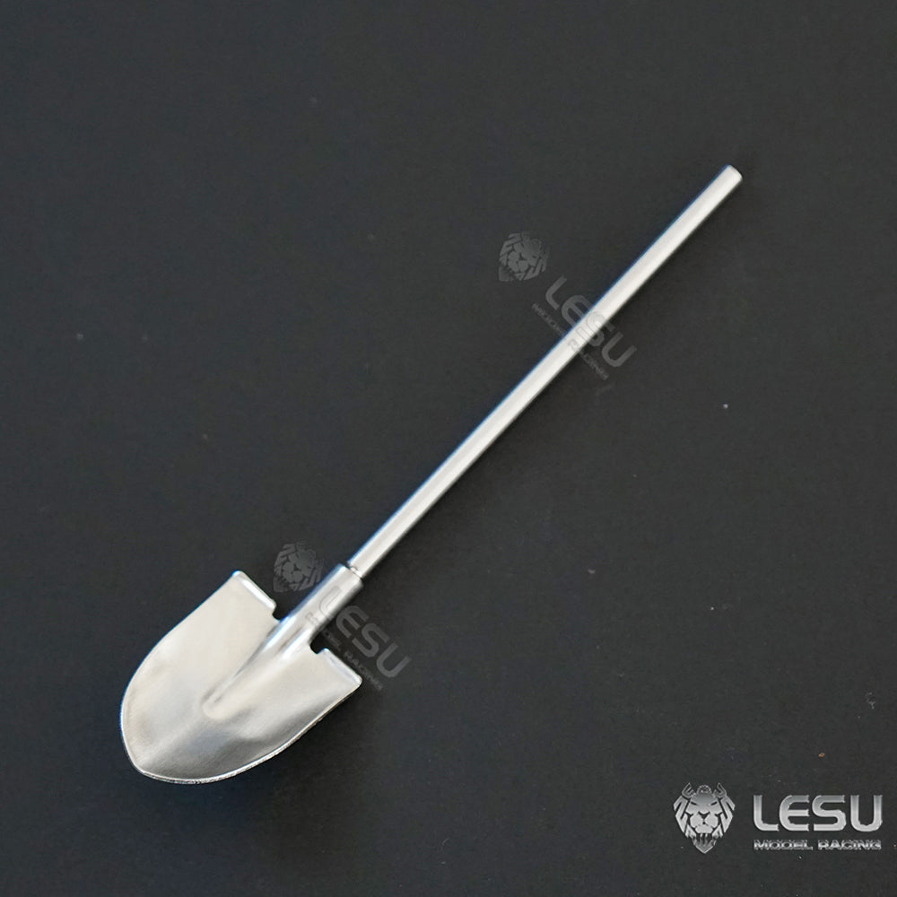 LESU 1/14 simulation model toy construction tools full metal wheelbarrow iron catalpa shovel