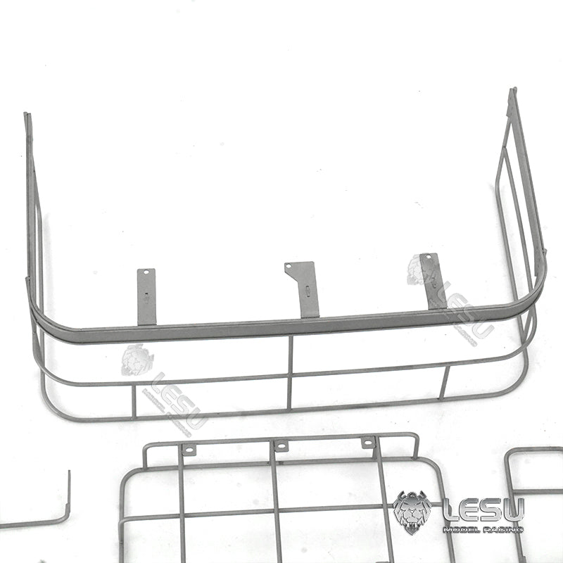 LESU 1/14 PC360 construction excavator cab body metal guardrail