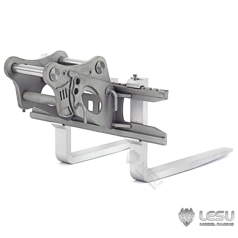 LESU 1/14 simulation hydraulic excavator PC360, wheel excavator, small short tail modified quick change fork attachment