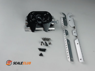 scaleclub Tamiya 1:14 tractor truck heavy tractor metal cross grinding disc base