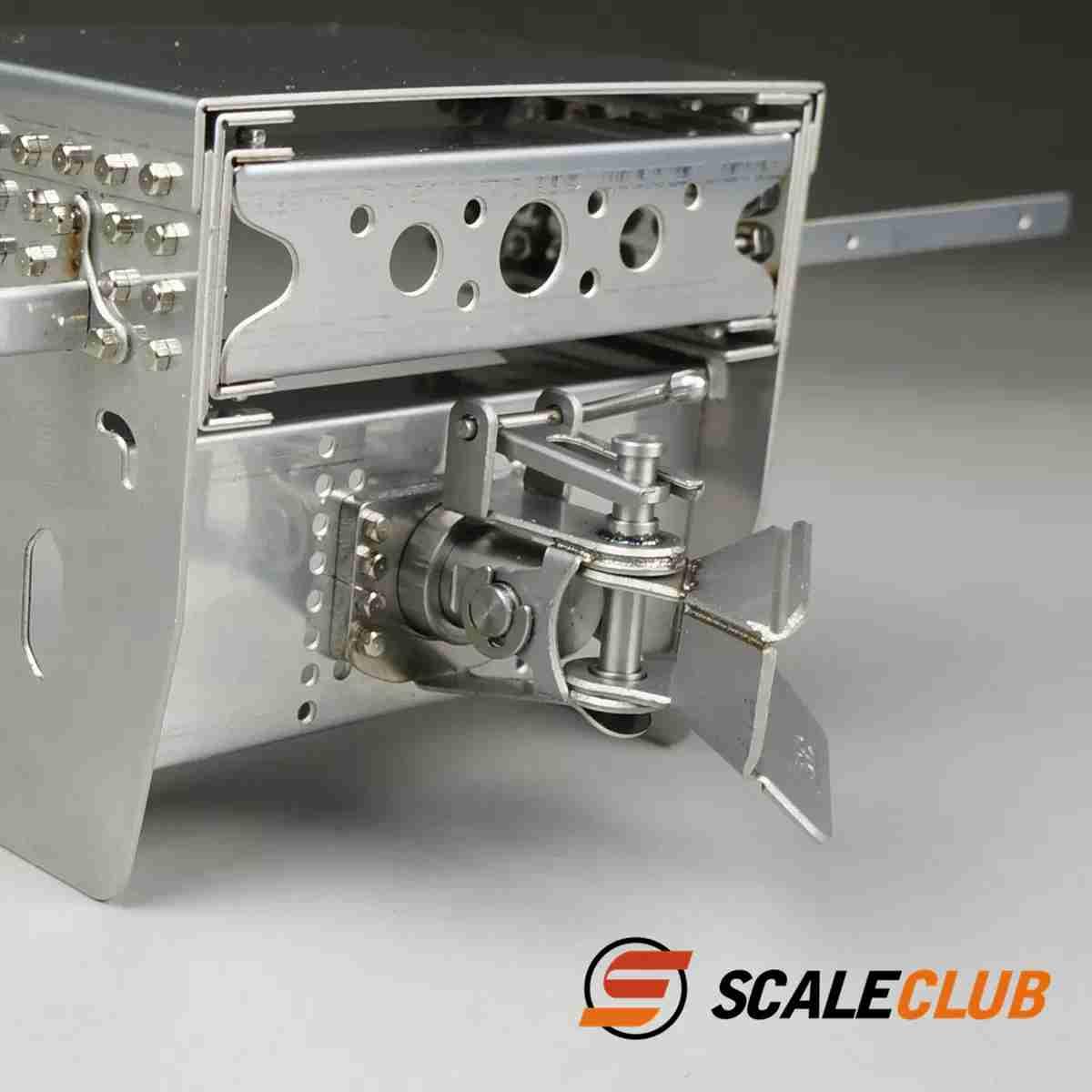 scaleclub 1/14 Tamiya Mercedes Benz 1851 rear heavy trailer beam flared trailer hook towing hook set