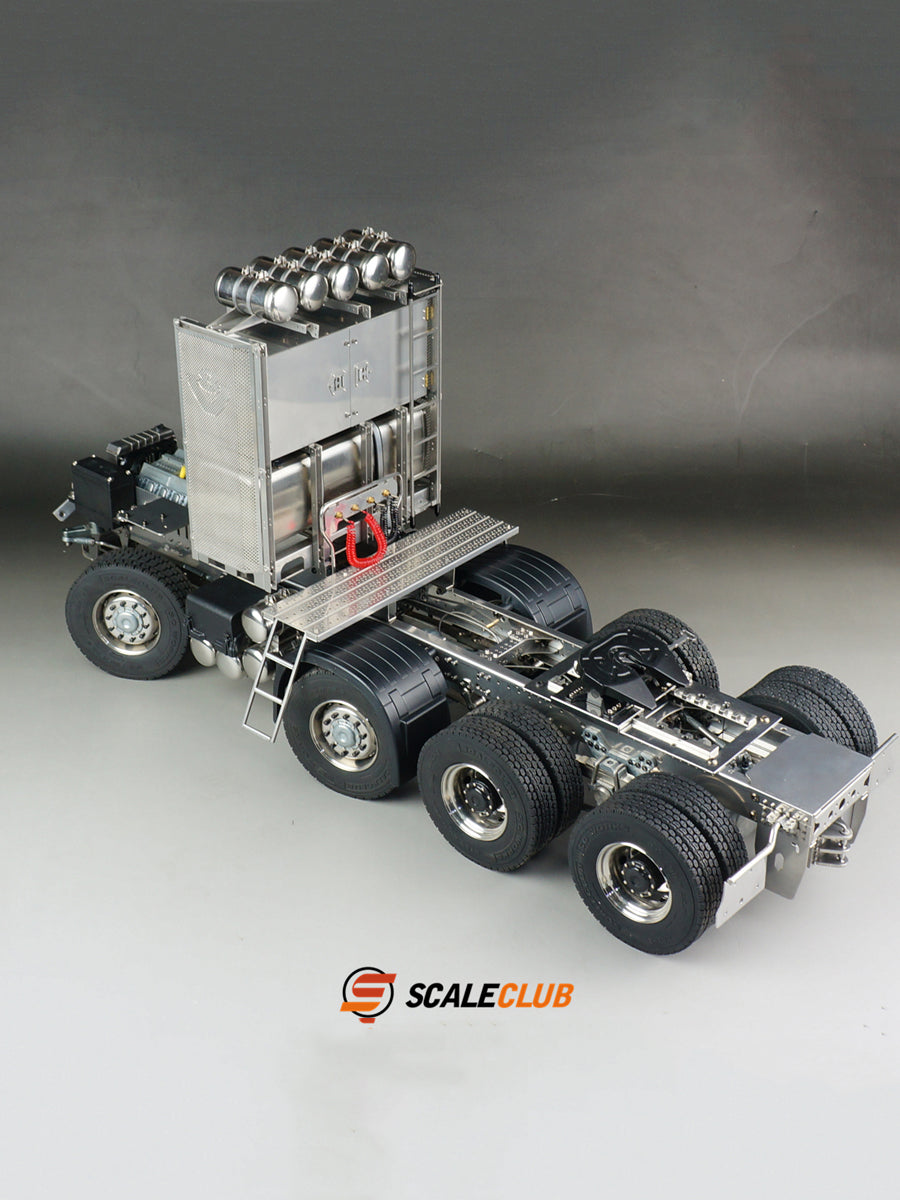 scaleclub Tamiya 1/14 Mercedes-Benz 8x8 heavy-duty trailer chassis