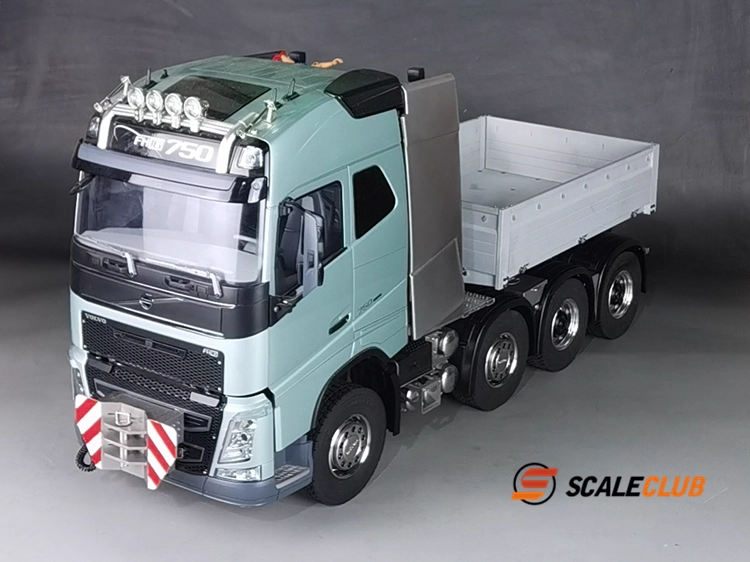 Scaleclub Tamiya 1/14 tractor truck European style mirror wheel caps