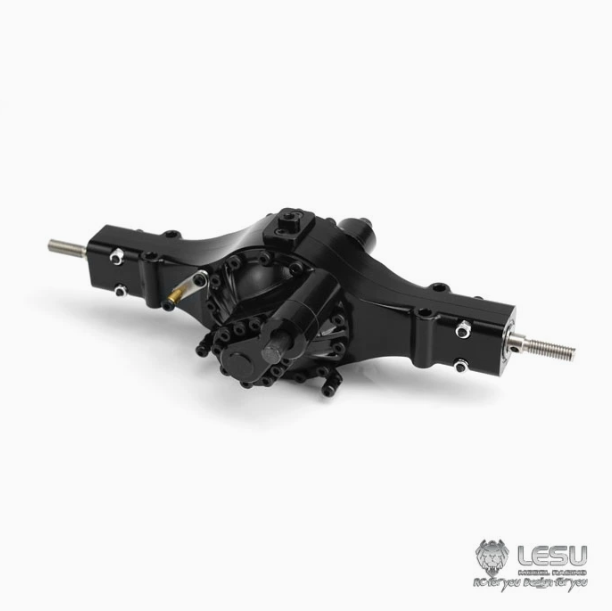 1/14 truck Tamiya tractor axle Q911 series differential lock mud axle model LESU