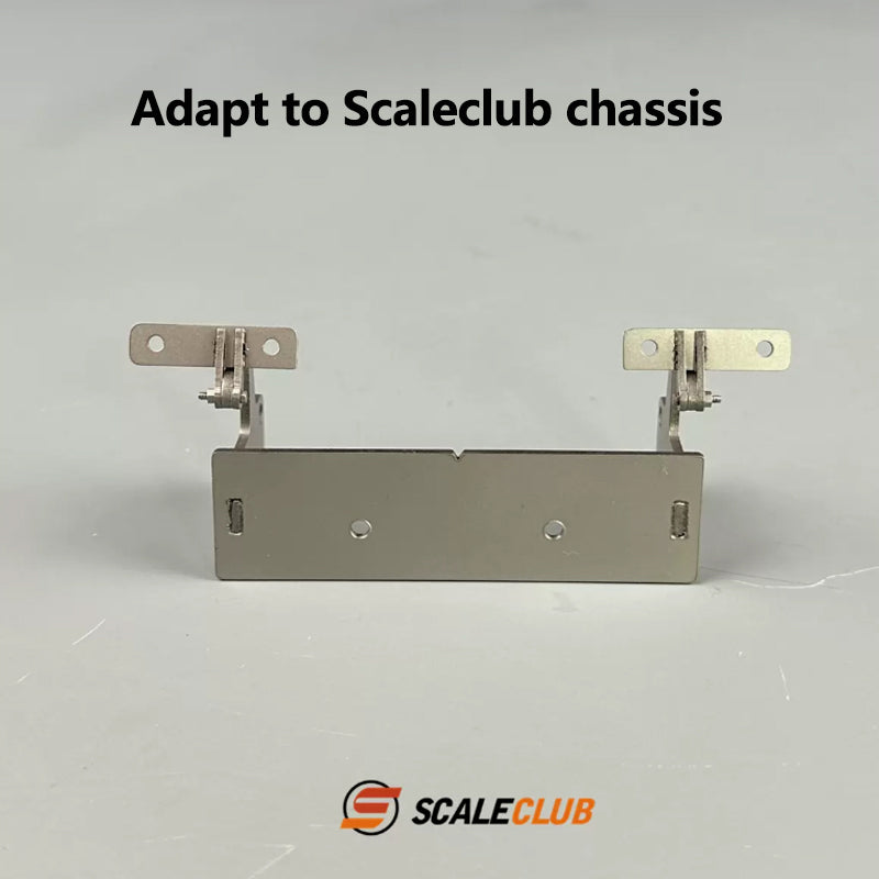 Scaleclub 1/14 scale model with metal MAN TGS body, including swivel bracket, hinge, and headband