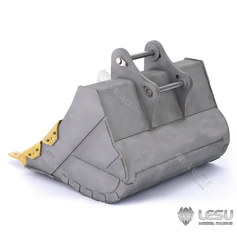 LESU 1/14 Excavator C374F original bucket DIY modified quick disassembly metal bucket