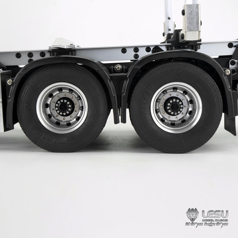 1/14 truck model toy aluminum alloy full metal rear wheel hub W-2050 Tamiya tractor model accessories