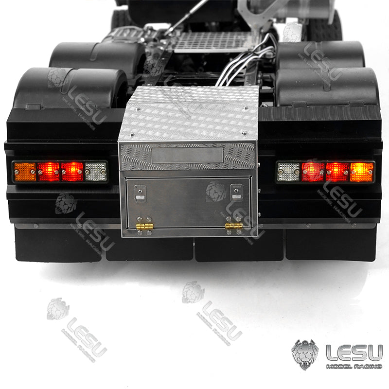 1/14 truck truck model toy FH16 tail beam tail light tool box set S-1278 Tamiya tractor LESU