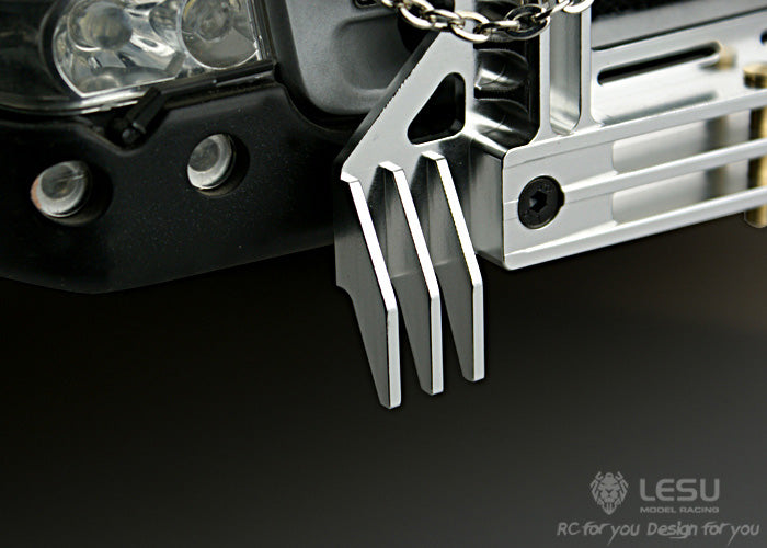 1/14 tractor G-6047 truck remote control R620 front bumper anti-collision fence cattle fence Tamiya mud head model LESU