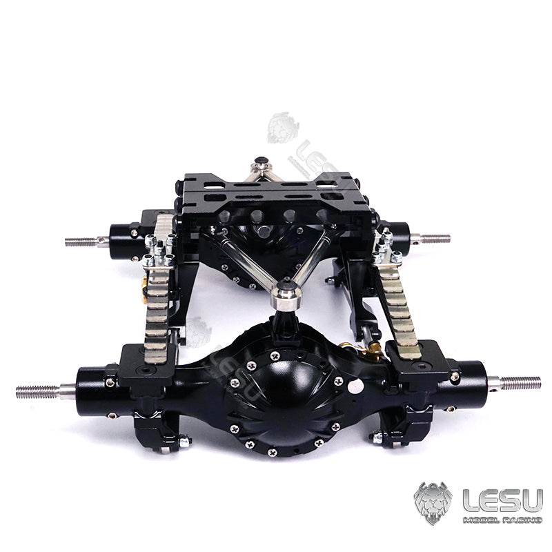 1/14 Truck rear suspension assembly X-8002 Tamiya tractor original hole RC modified mud truck model LESU