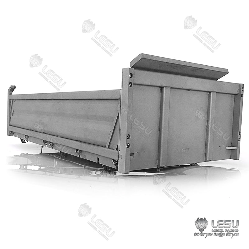 LESU1/14 Tamiya benz 3348 truck full drive 6X6 high torque hydraulic three-way dump truck dedicated dump bucket