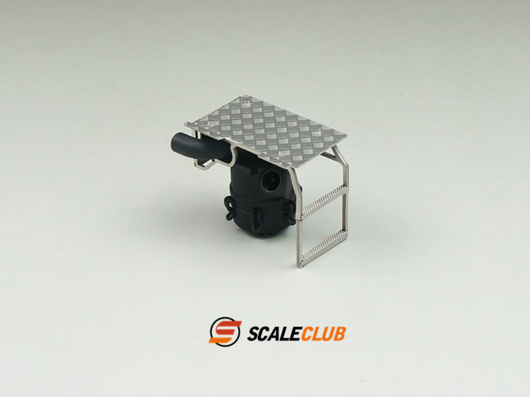 Scaleclub 1/14 Iveco air filter intake metal stair tread model