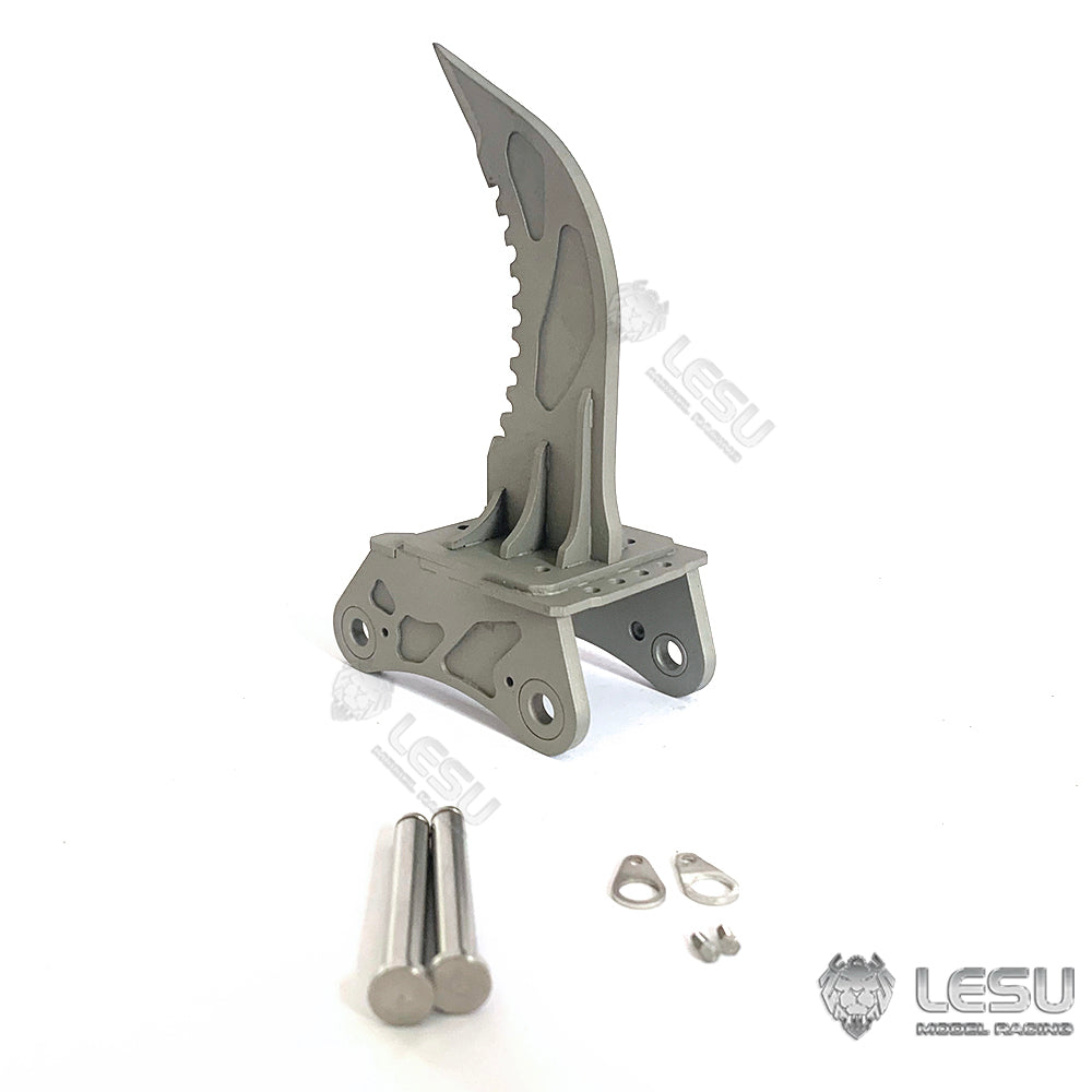 LESU 1/14 Engineering Machinery Model Excavator ET35 Modified Quick Release Straight Blade Ripper Attachment