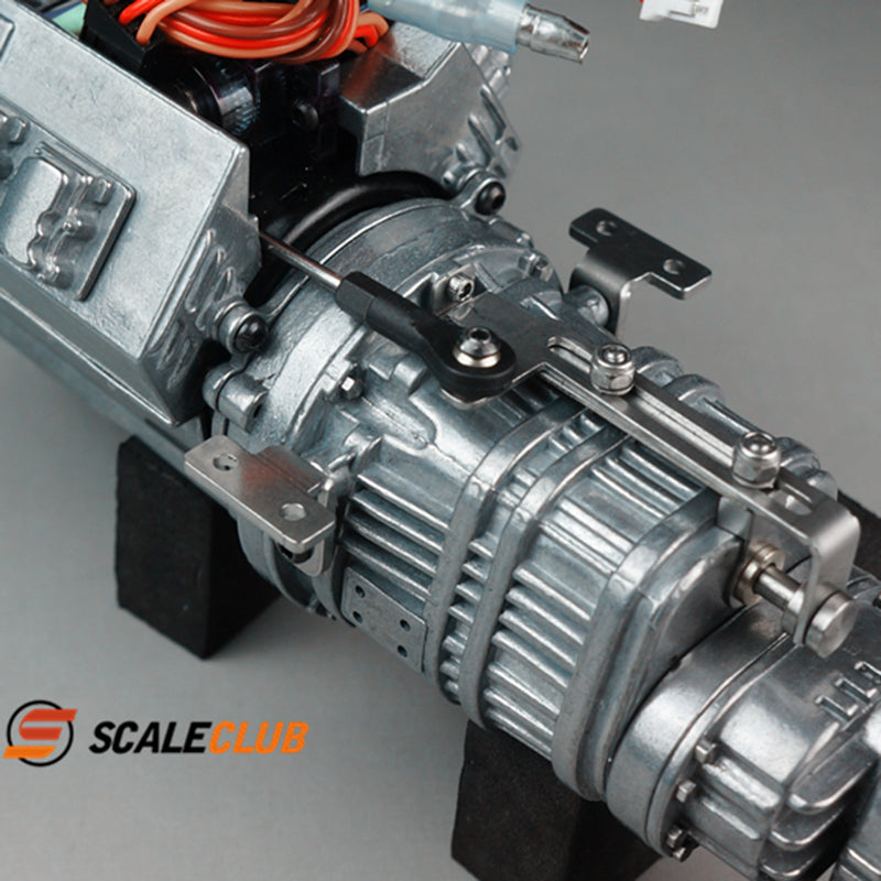scaleclub Tamiya 1/14 trailer truck dump truck three-speed metal gearbox