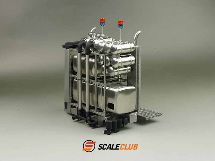 scaleclub 1/14 MAN F2000 MAN heavy tractor trailer metal equipment rack