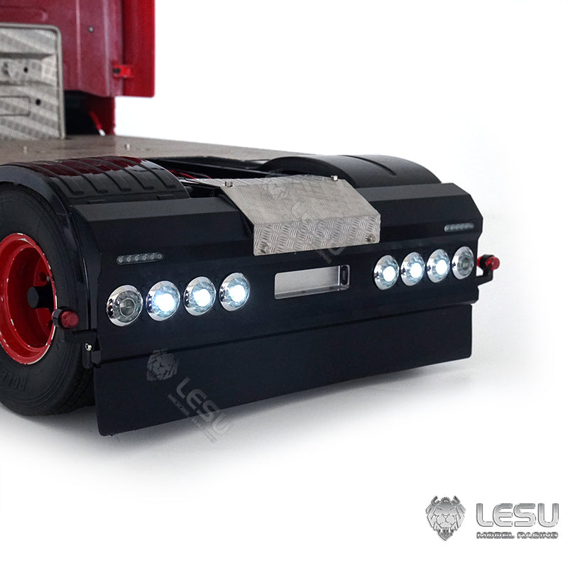 1/14 remote control model metal toy tractor heavy tail beam taillight set S-1276-A modified accessories LESU