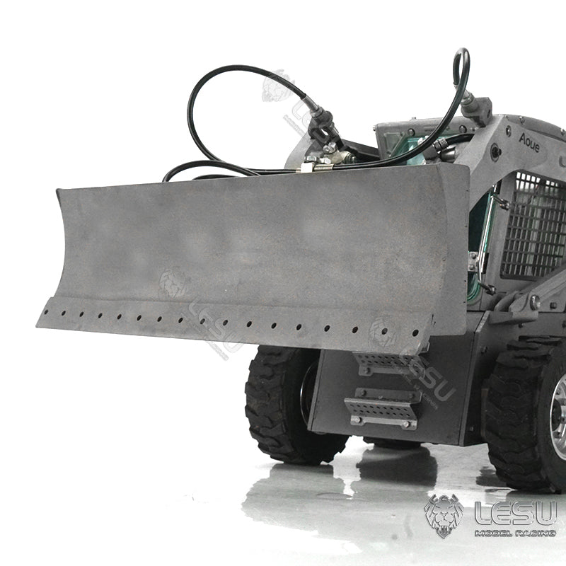 LESU 1/14 Engineering Hydraulic Model Bobcat Loader Upgraded with Bulldozer Blade