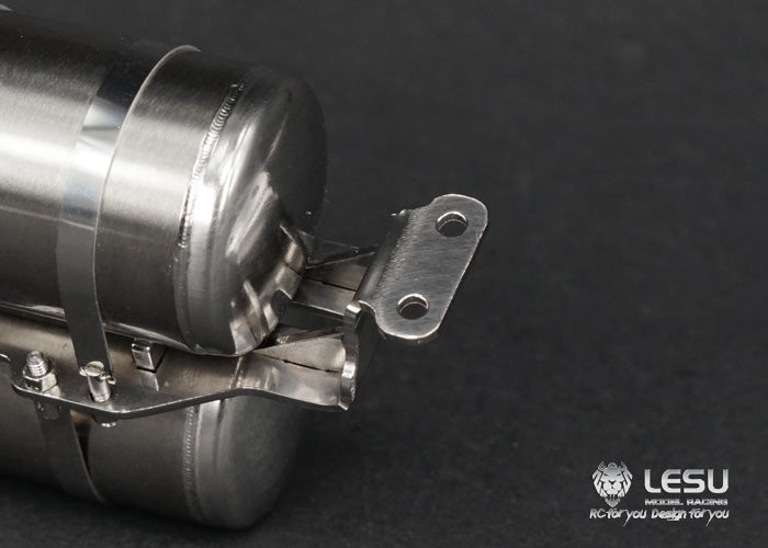 LESU G-6157 1/14 Truck Model Metal Gas Tank Tamiya 3348 Mud Truck or DIY Traction Truck Model Upgrade Modification Accessories