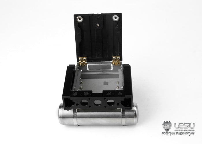 1/14 truck toy battery box gas tank tail beam light stand set L-1027 Tamiya tractor universal DIY modification
