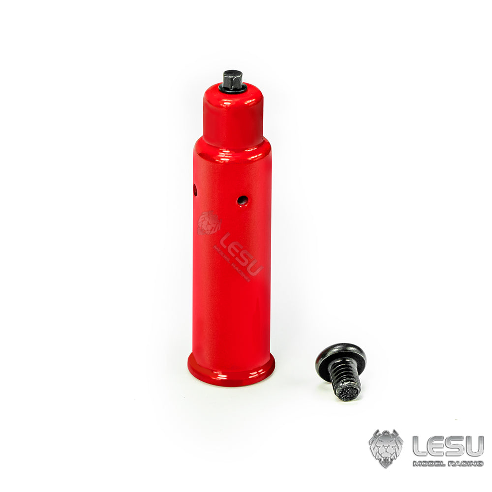 LESU 1/14 Hydraulic Remote Control Toy Heavy Backhoe Bucket Excavator Decorative Fire Extinguisher Nitrogen Bottle Metal DIY Modified Accessories