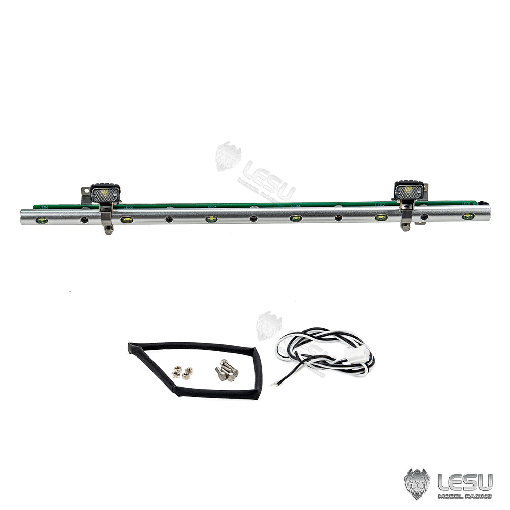 LESU 1/14 Truck LED Spotlight High Top Metal Dome Light S-1321 Tamiya Tractor R470 R620 Model Modification