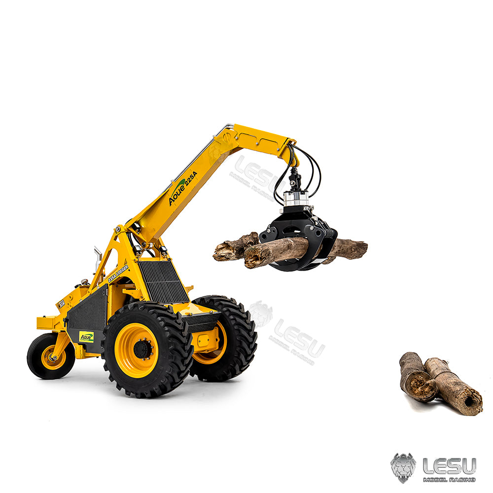 LESU 1/14 Aoue hydraulic model 225A crank boom RD-A0019 4-way valve rear single wheel steering
