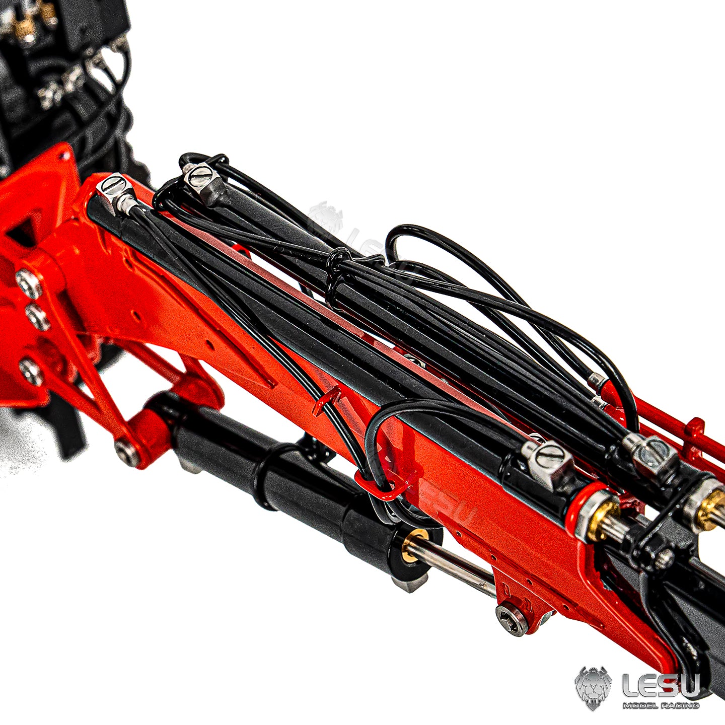 LESU 1/14 Engineering Hydraulic Forklift Upgrade Modification Parts AT-C0060 Forklift Boom