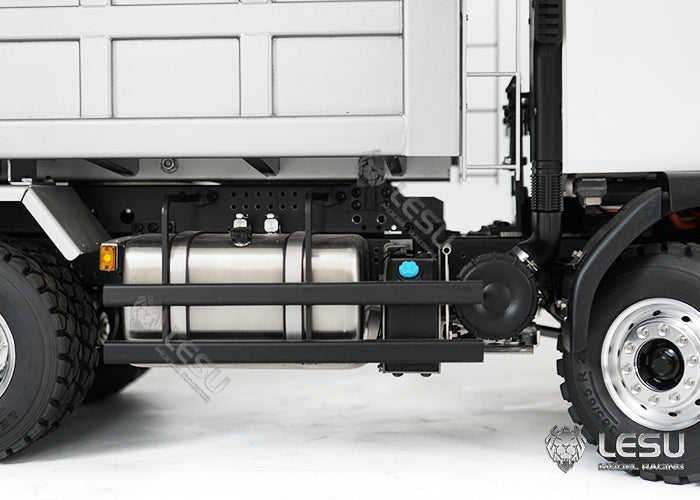 LESU 1/14 Volvo Truck Model 6x6 Dump Truck Three-axle Full Drive F-Frame Hydraulic System