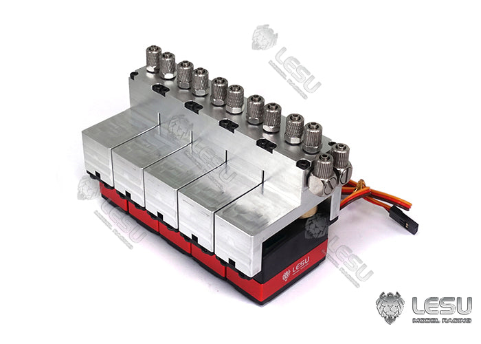 LESU hydraulic model multi-position reversing valve 1-6-way multi-way oil valve hydraulic model upgrade modification