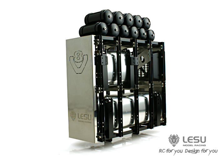 LESU 1/14 Tamiya heavy tractor truck simulation model truck equipment rack G-6057 accessories modification model