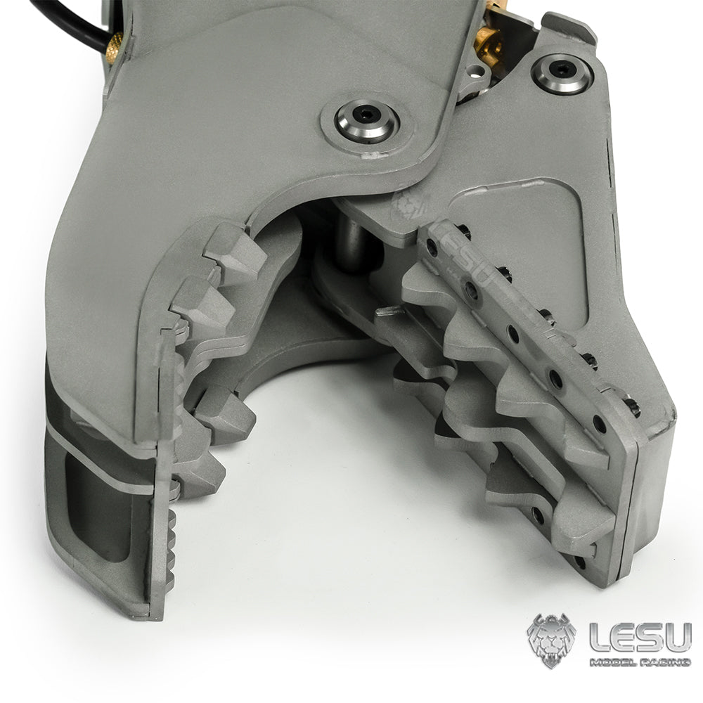 LESU 1/14 simulation hydraulic excavator PC360, wheel excavator, small short tail modified quick change Hydraulic Clamp accessories