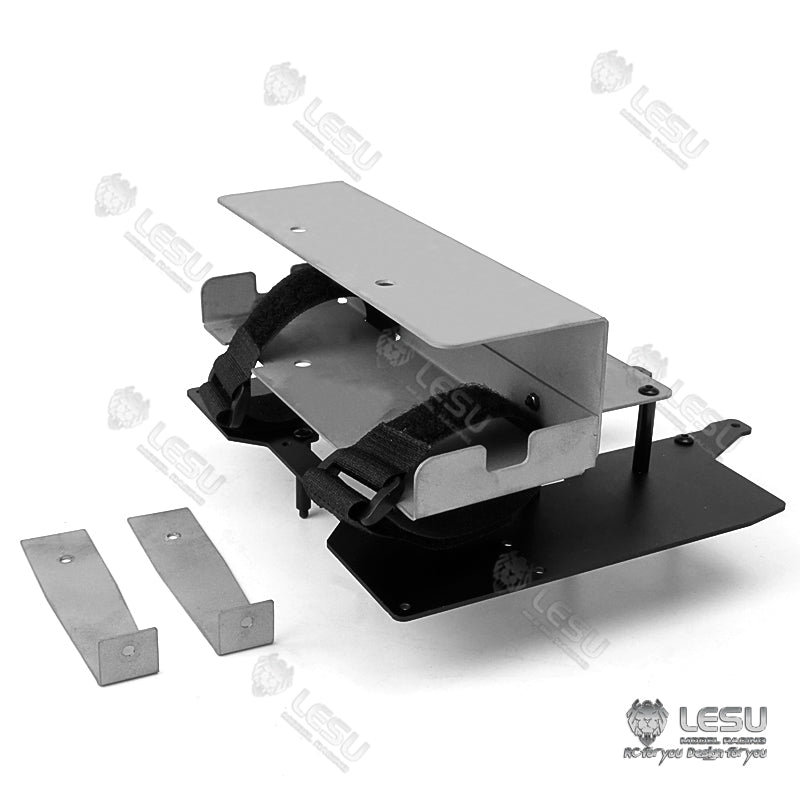 LESU 1/14 truck model toy truck second floor platform set Tamiya tractor FH16 DIY modification